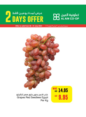 عرض لمدة يومين