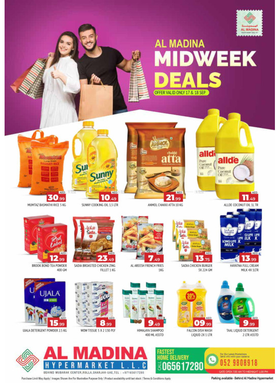 Midweek Deals - Rolla, Sharjah Branch