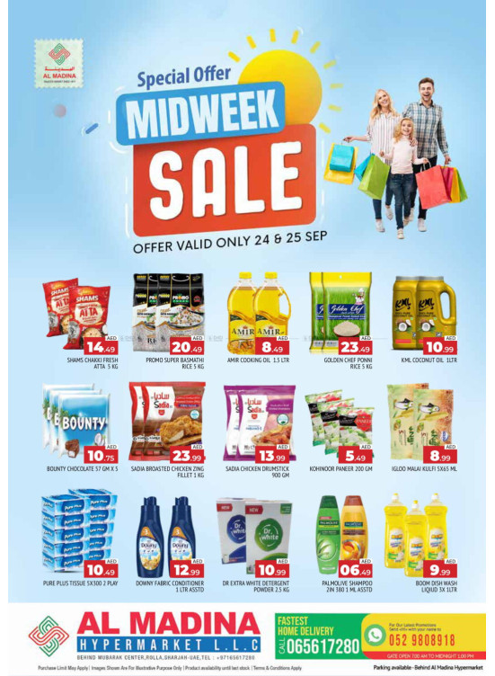 Midweek Sale- Rolla, Sharjah Branch