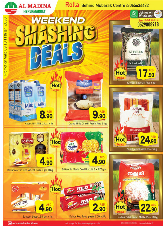 Weekend Smashing Deals - Rolla, Sharjah 