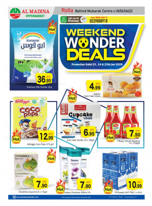 Weekend Wonder Deals - Rolla, Sharjah 