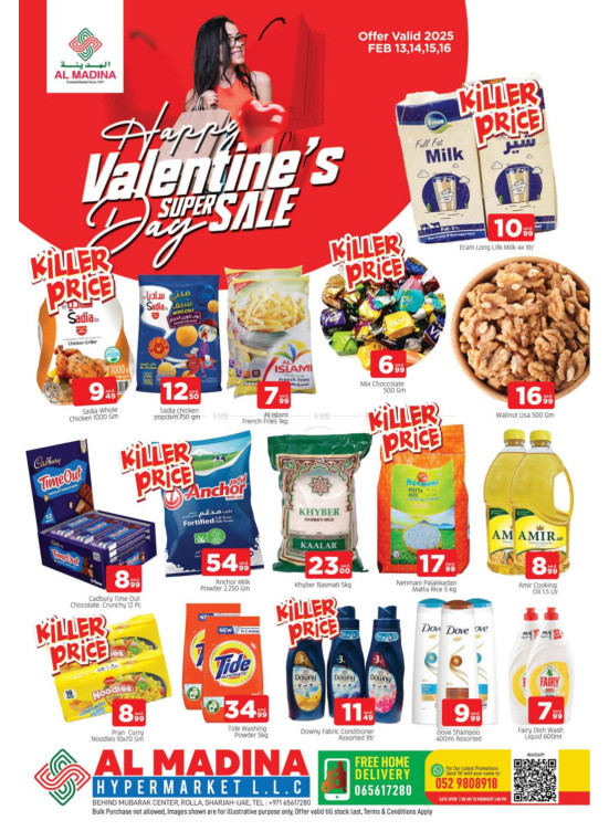 Valentines Day Offers - Rolla, Sharjah Branch