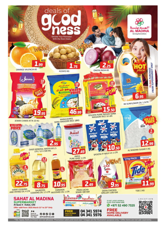 Weekend Deals - Sahat Al Madina, Dubai