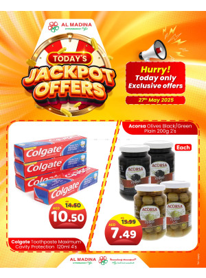 Today Jackpot Offers