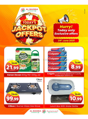 Today Jackpot Offers