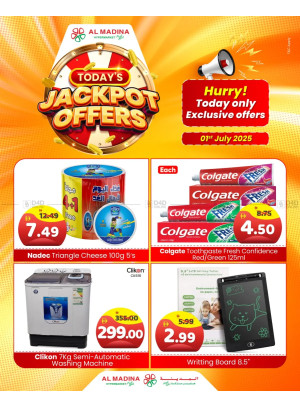 Today Jackpot Offers