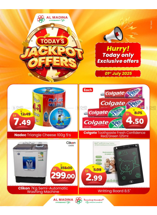 Today Jackpot Offers