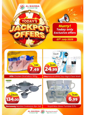 Today Jackpot Offers