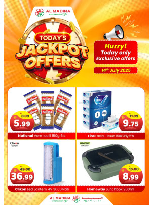 Today Jackpot Offers
