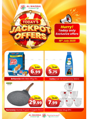 Today Jackpot Offers