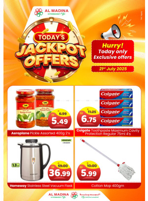Today Jackpot Offers