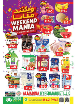 Weekend Mania - Abraj Al Madina, Ajman