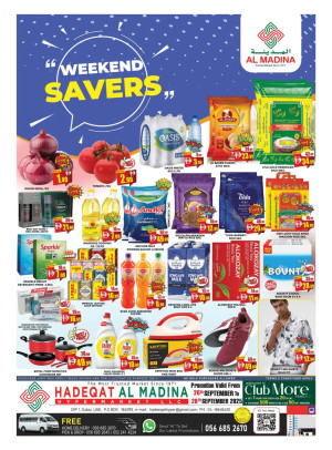 Weekend Saver - Hadeqat Al Madina, Duba