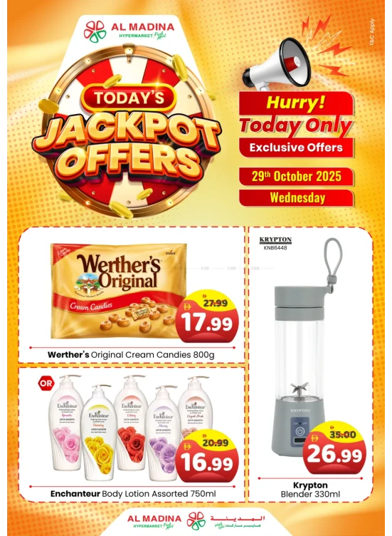 Today Jackpot Offers