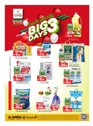 Big 3 Days Deals