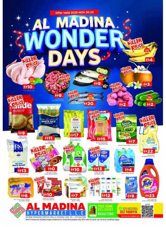 Wonder Day Deals - Rolla, Sharjah Branch