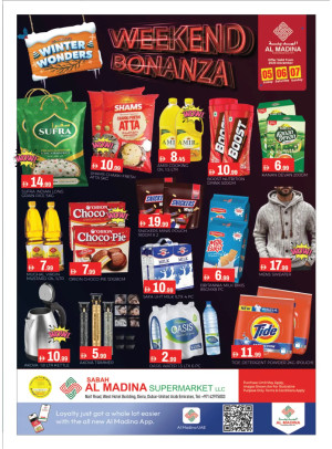 Weekend Bonanza - Sabah Al Madina, Dubai