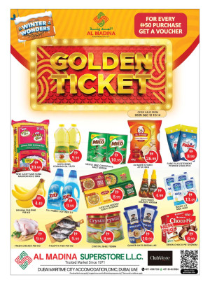 Golden Ticket - Maritime City, Dubai