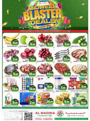 Midweek Blaster Deals - Village Mall, Abu Dhabi
