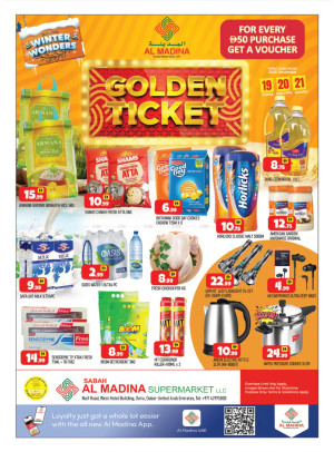 Gold Ticket - Sabah Al Madina, Dubai