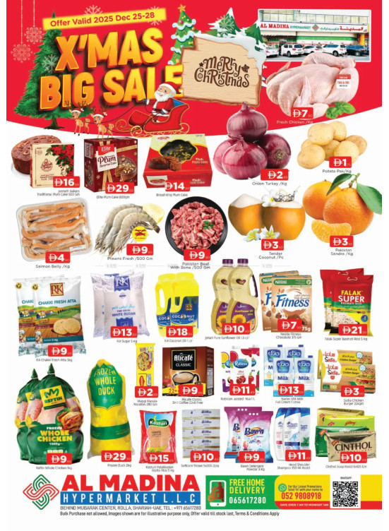 X'MAS Big Sale - Rolla, Sharjah Branch