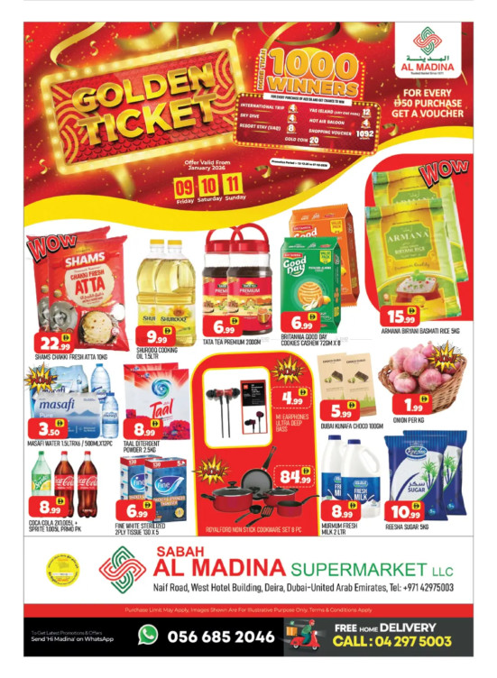 Winter Deals - Sabah Al Madina, Dubai