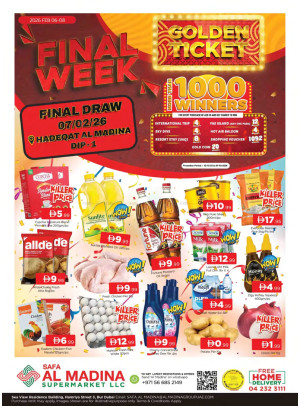 Weekend Deals - Safa Almadina SuperMarket, Dubai