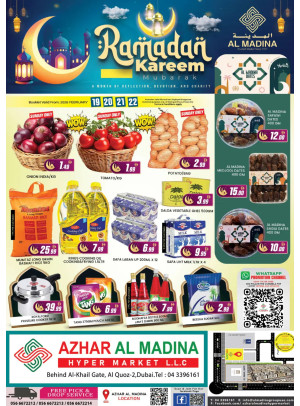 Weekend Deals - Azhar Al Madina Hypermarket, Dubai