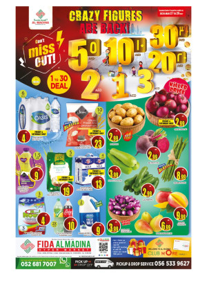 Crazy Figures Deal - Fida Al Madina, Dubai