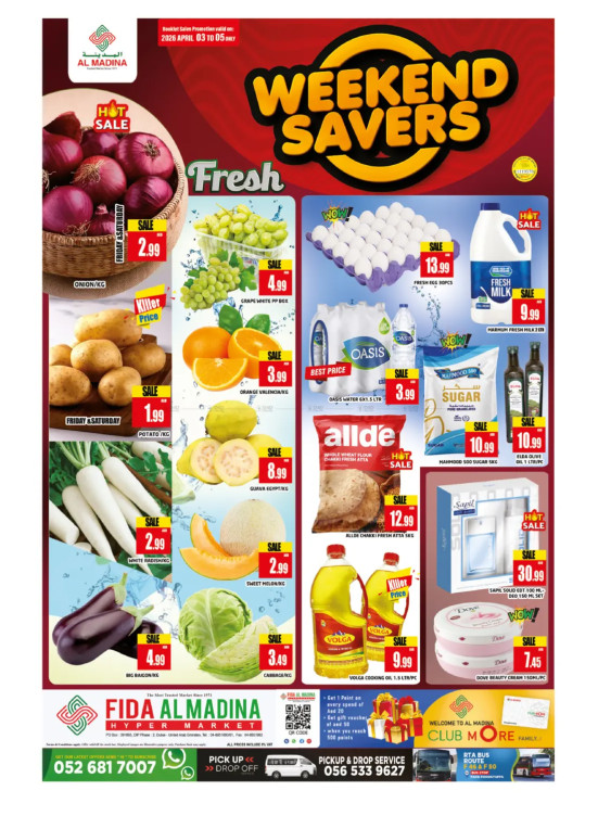 Weekend Savers - Fida Al Madina, Dubai