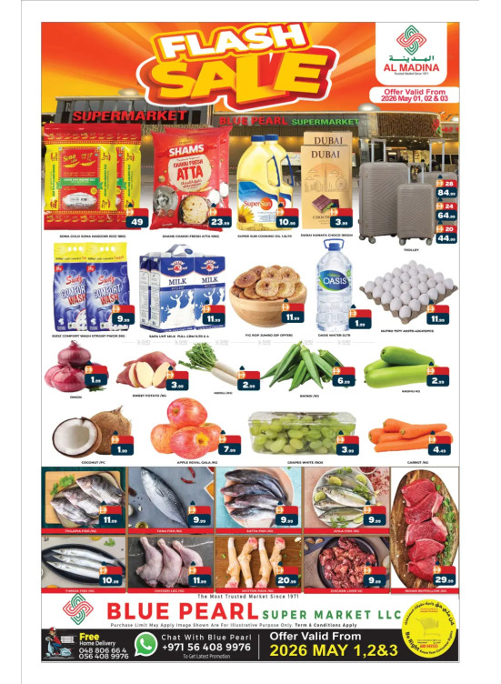 Flash Sale - Blue Pearl Supermarket LLC, Dubai