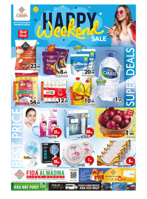Happy Weekend Sale - Fida Al Madina, Dubai