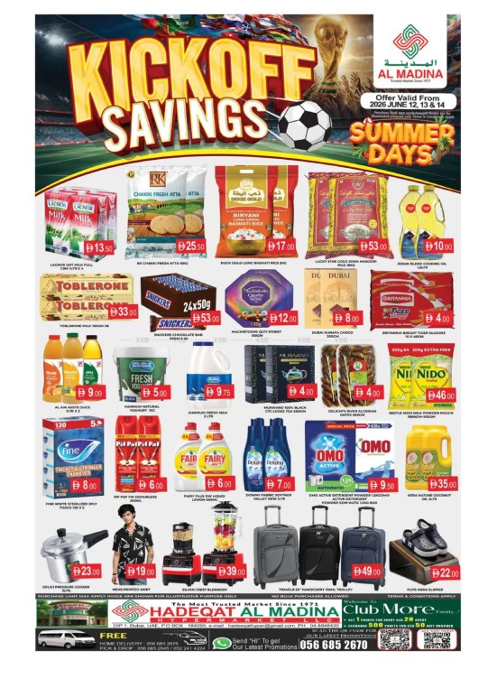 Kick Off Savings - Hadeqat Al Madina, Duba