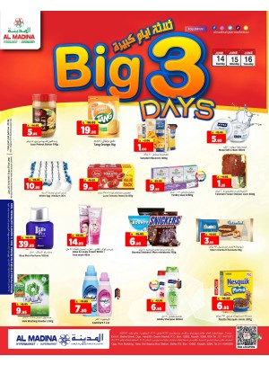 Big 3 Days Deals