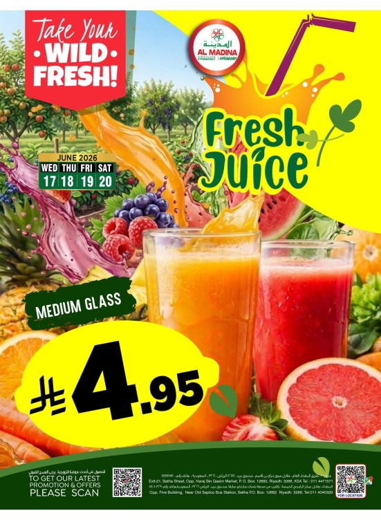 Fresh Juice Deals