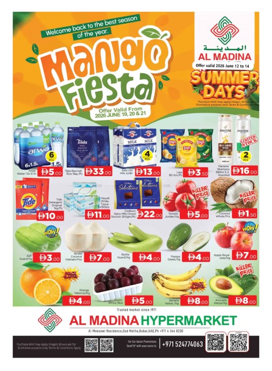 Mango Fiesta - Oud Metha, Dubai
