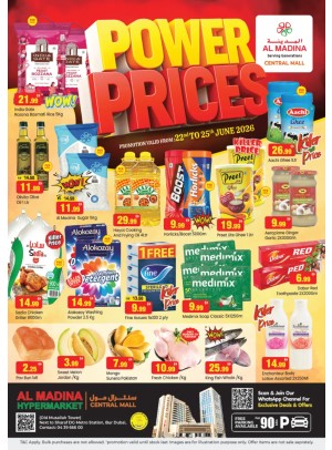 Power Prices - Central Mall, Dubai