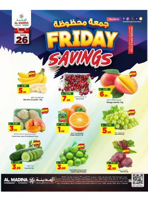 Friday Savings Deals