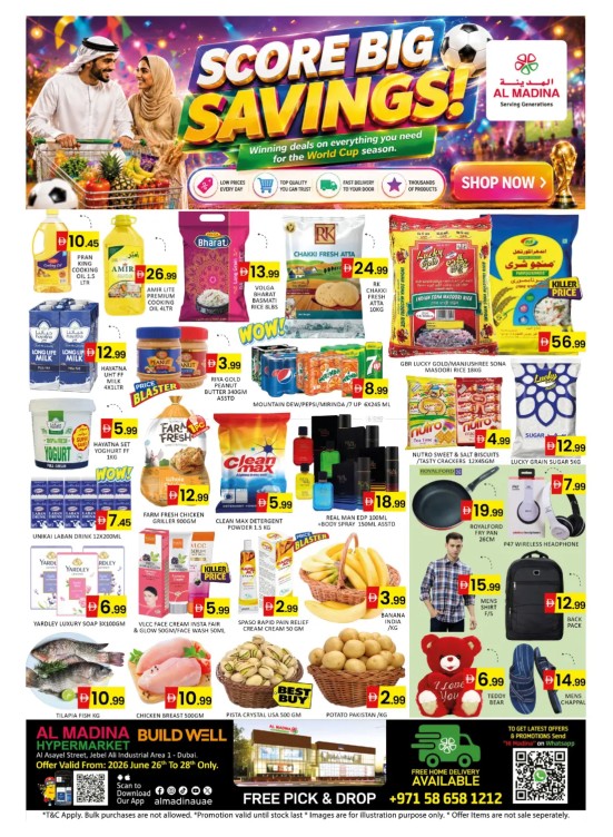 Score Big Savings - Build Well, Dubai
