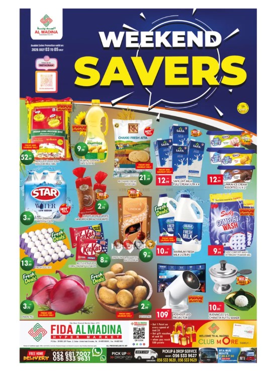 Weekend Savers - Fida Al Madina, Dubai