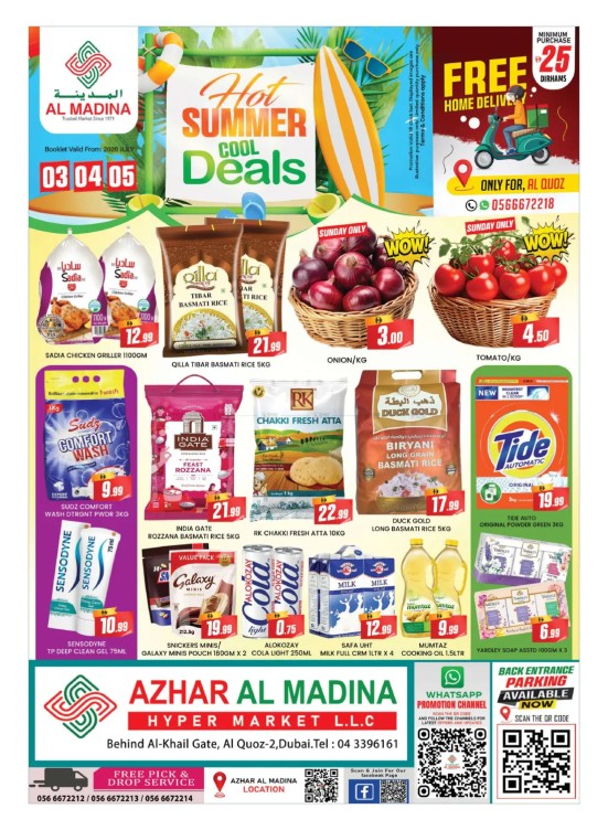 Hot Summer, Cool Deals - Azhar Al Madina Hypermarket, Dubai