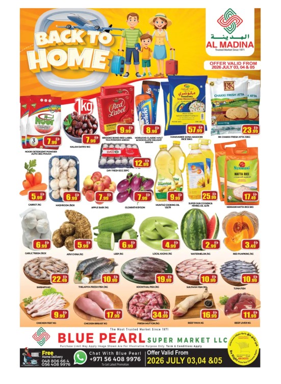 Back To Home - Blue Pearl Supermarket LLC, Dubai