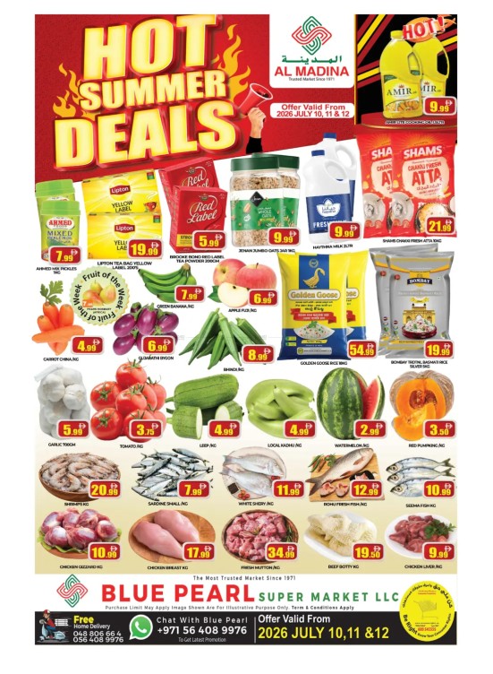 Hot Summer Deals - Blue Pearl Supermarket LLC, Dubai