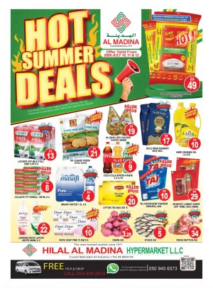 Hot Summer Deals - Hilal Al Madina, Crystal Mall, Dubai