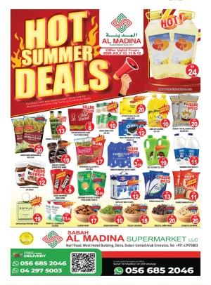 Hot Summer Deals - Sabah Al Madina, Dubai