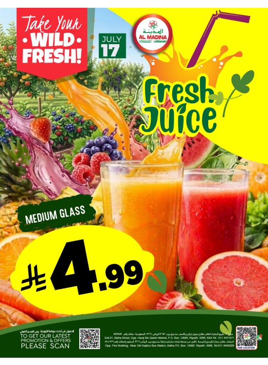 Fresh Juice Deals