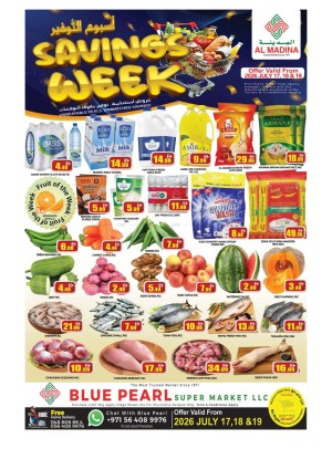 Savings Week - Blue Pearl Supermarket LLC, Dubai
