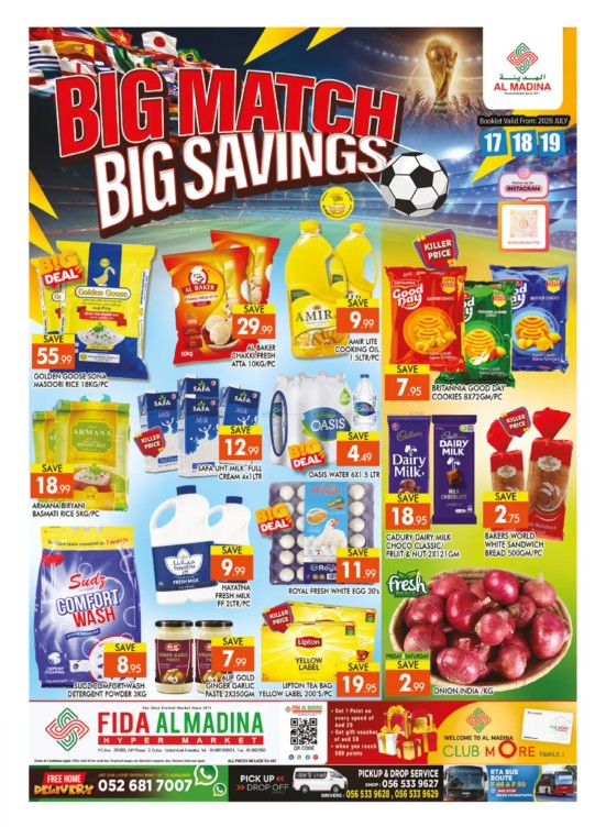Big Match, Big Savings - Fida Al Madina, Dubai