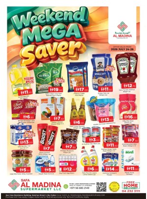 Weekend Mega Saver - Safa Almadina SuperMarket, Dubai