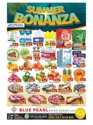 Summer Bonanza - Blue Pearl Supermarket LLC, Dubai
